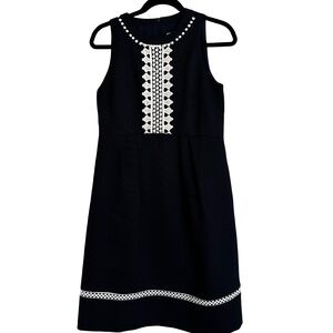 Navy Blue Sleeveless Dress